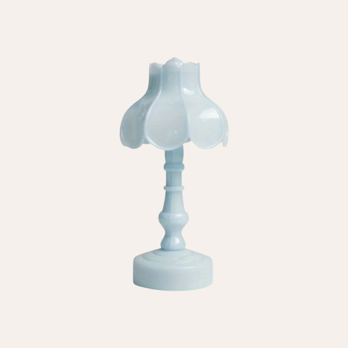 Lampe de table lotus vintage LED veilleuse