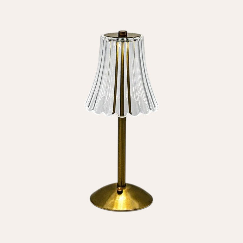 Lampe de table LED tactile rechargeable pour bar