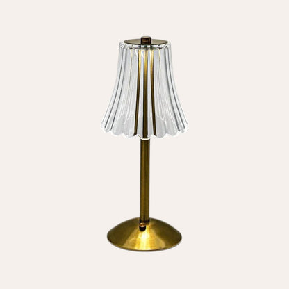 Lampe de table LED tactile rechargeable pour bar
