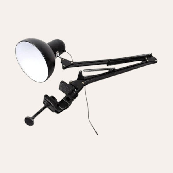 Lampe de bureau LED bras flexible