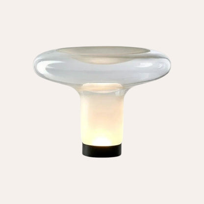 Lampe de bureau en verre design luxe