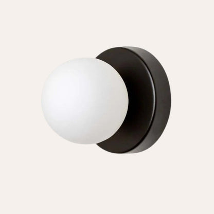 Applique LED Macaron verre coloré