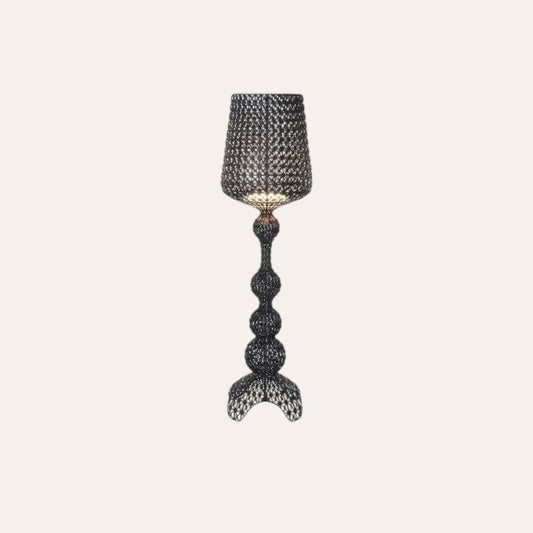 Lampadaire LED luxe styliste italien ajouré
