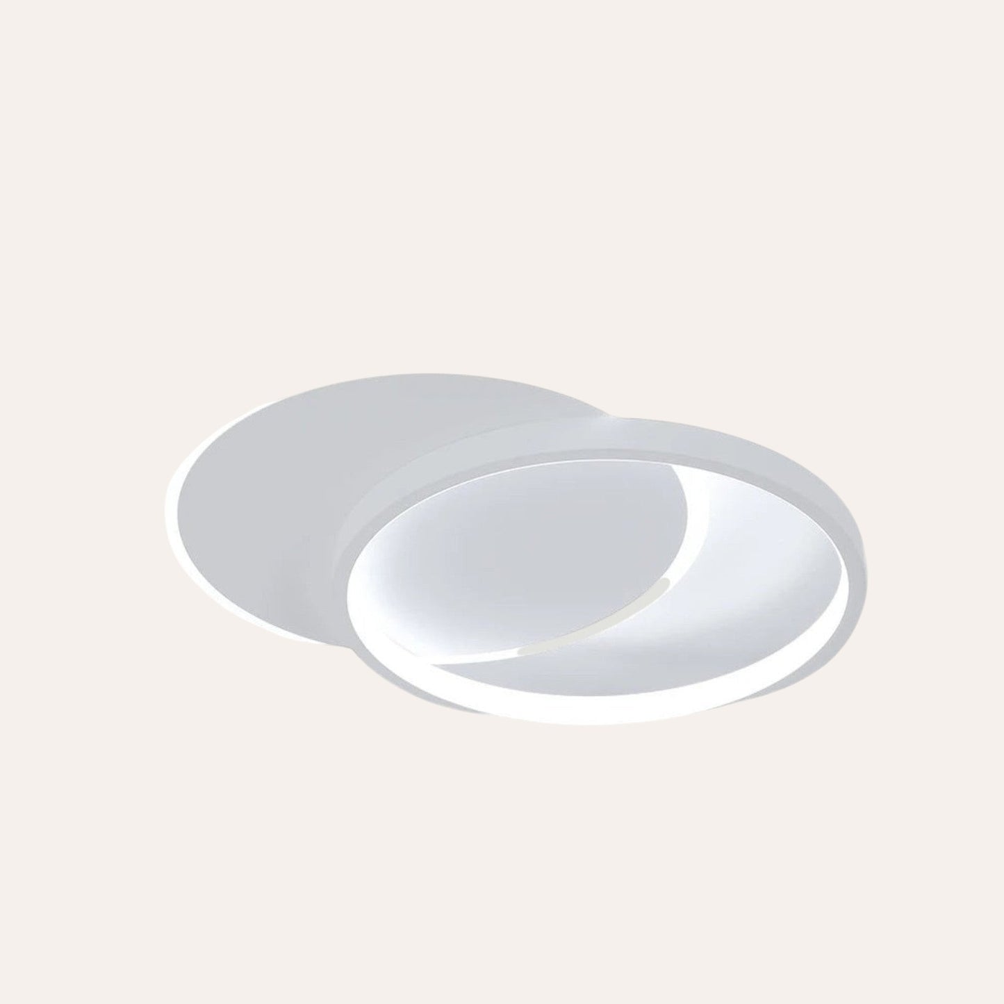 Plafonnier LED dimmable blanc