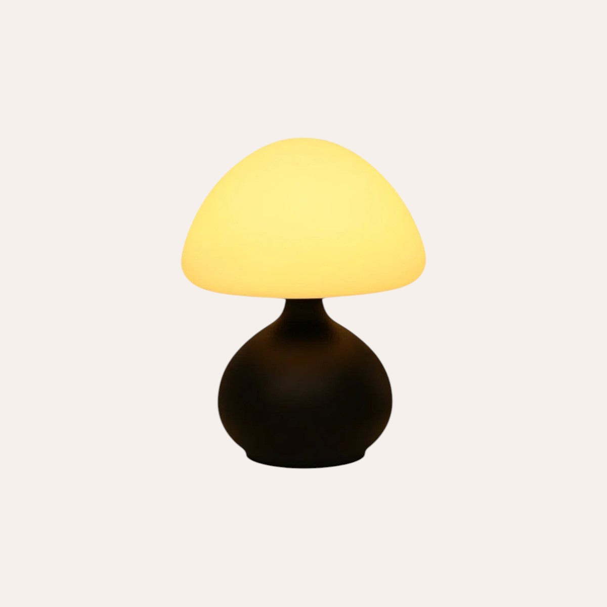 Lampe de table champignon tricolore dimmable LED