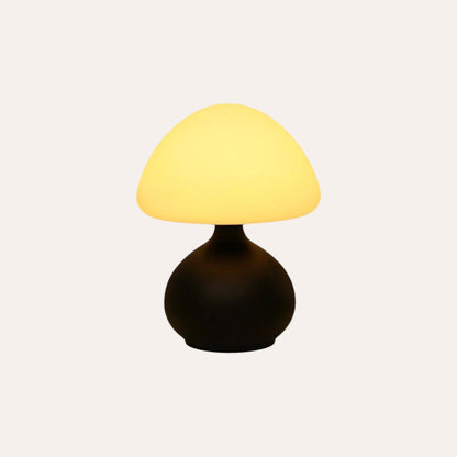 Lampe de table champignon tricolore dimmable LED
