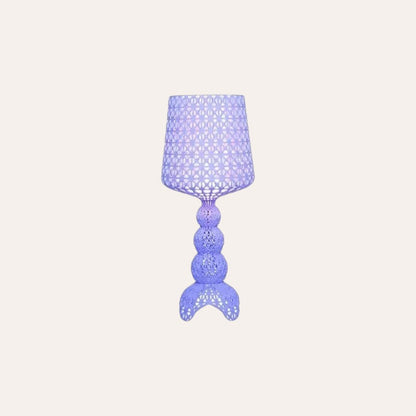 Lampe de table verre de vin acrylique