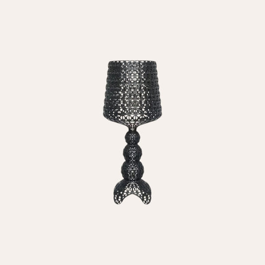 Lampe de table verre de vin acrylique