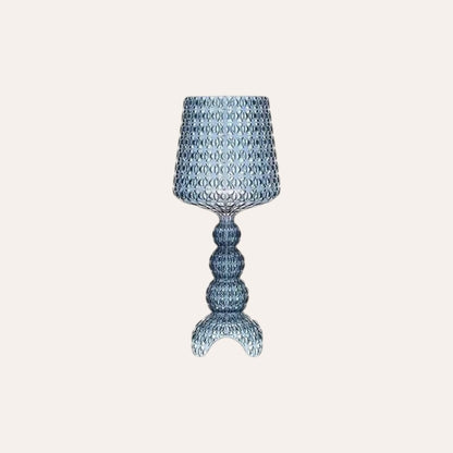 Lampe de table verre de vin acrylique