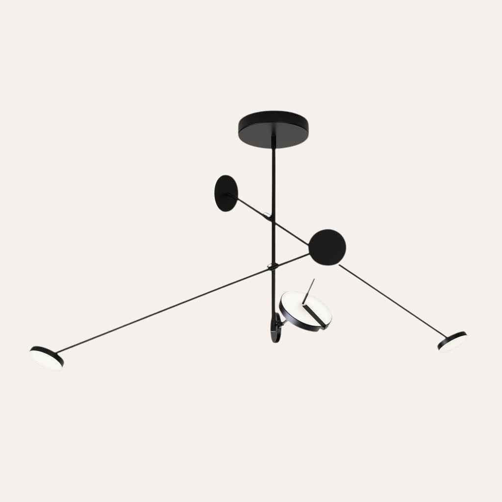 Lustre Design 3 Bras Orientables