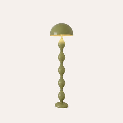 goodlampe lampadaire champignon vert en fer et alliage, style nordique moderne, éclairage LED vers le bas