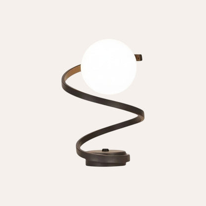 Lampe nordique LED rétro verre